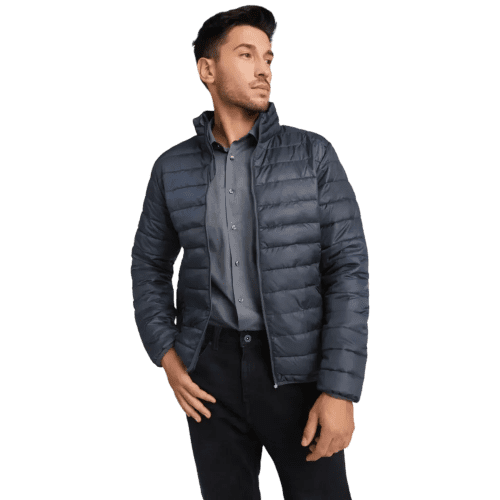 Custom Roly Finland Men's Insulated Jacket on a man from Total Merchandise
