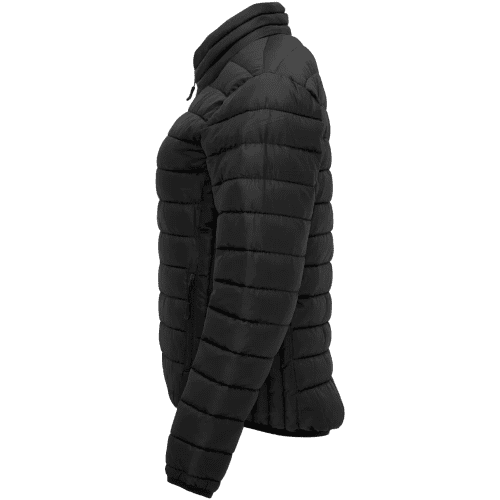 Logo branded roly Finland Womens Insulated Jacket with a design from Total Merchandise - side