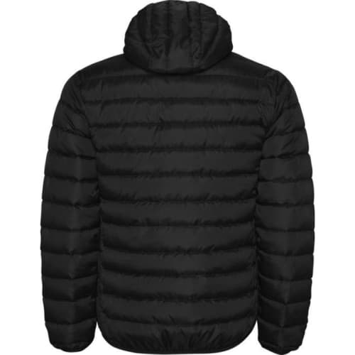 Custom branded Roly Notway Men's Insulated Jacket with a design from Total Merchandise - back view