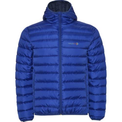 Logo printed Roly Norway Men's Insulated Jacket with a design from Total Merchandise