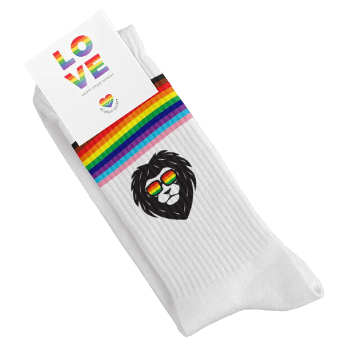 Logo Branded Premium Sports Crew Socks from Total Merchandise