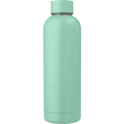 500ml Recycled Stainless Steel Water Bottle in Pastel Green