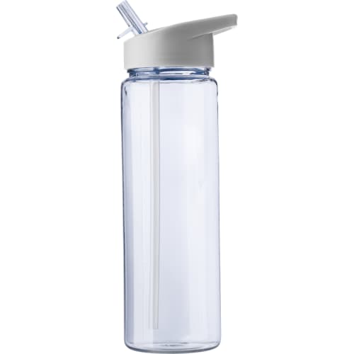 Printed 750ml Recycled Plastic Water Bottle with design form Total Merchandise - White
