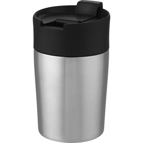 Jetta 180ml Copper Vacuum Insulated Tumbler in Silver/Black