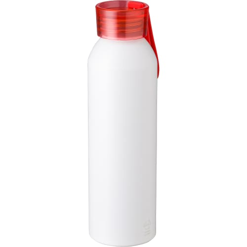 Custom branded 650ml Recycled Aluminium Bottle with a design from Total Merchandise