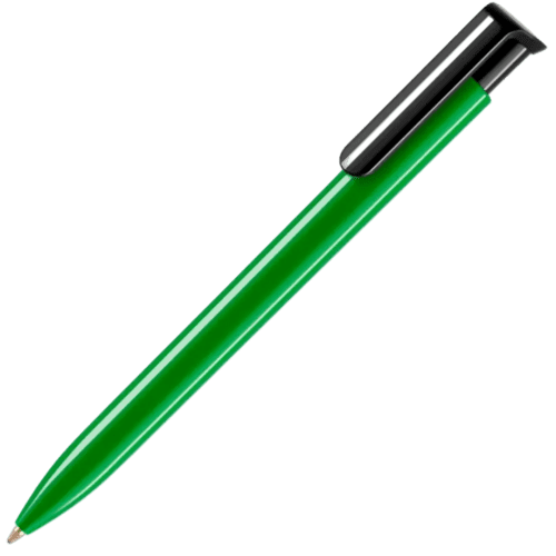 Absolute Colour Ballpens - Blue Ink in Green/Black