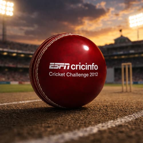 Custom Branded Full Size Cricket Ball in Red customised with your logo from Total Merchandise