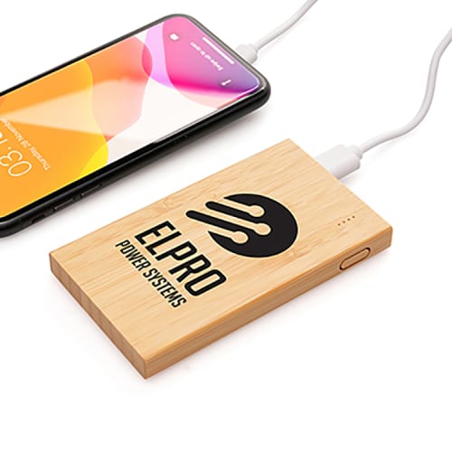 USB-C Bamboo Power Bank