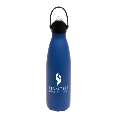 Customisable Ashford Sipper Water Bottle in Royal Blue printed with your logo from Total Merchandise