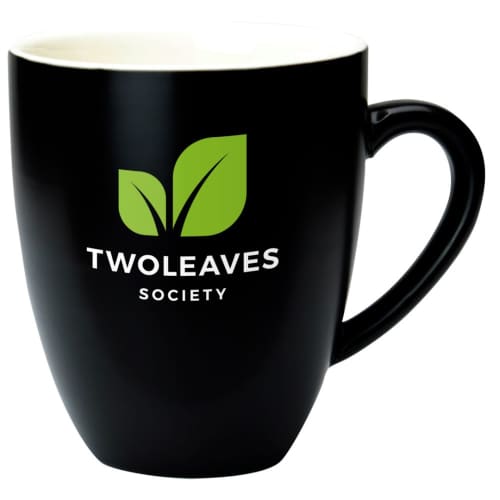 Custom branded Vande Colour Mug with a design from Total Merchandise - Black