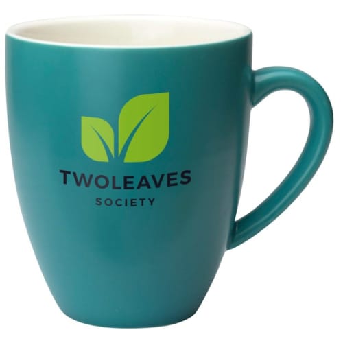 Personalised Vande Colour Mug with a design form Total Merchandise - Teal