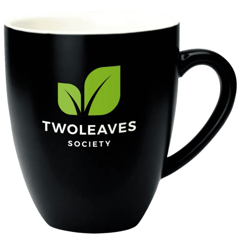 Custom branded Vande Colour Mug with a design from Total Merchandise - Black
