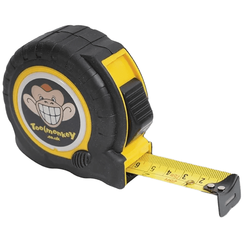 7.5m Trade Tape Measure with a full-colour logo printed to 1 side from Total Merchandise