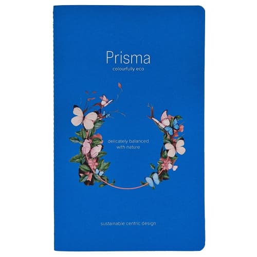 Logo Branded Prisma Flexible Eco Notebook with a printed design from Total Merchandise