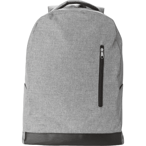 Promotional Printed RPET Anti-Theft Backpack with a design from Total Merchandise - Light Grey