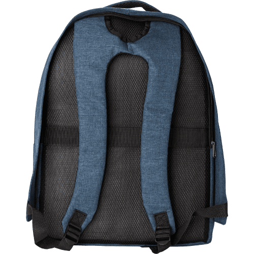 The back of the RPET Anti-Theft Backpack from Total Merchandise