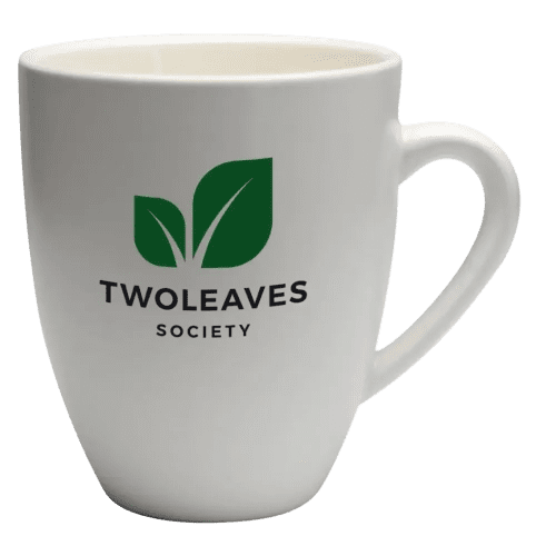 Promotional printed Vande White Mug with a design from Total Merchandise