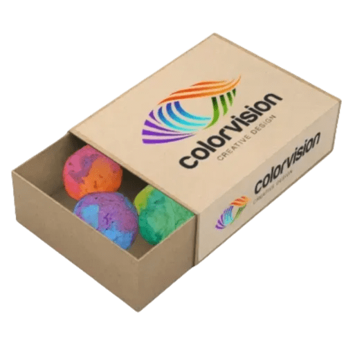 Custom Branded Rainball Seed Matchbox with a design from Total Merchandise