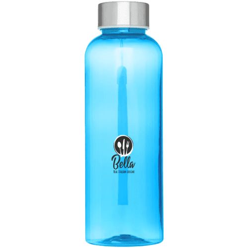 Custom Printed 500ml RPET Bodhi Water Bottle in Transparent Light Blue from Total Merchandise