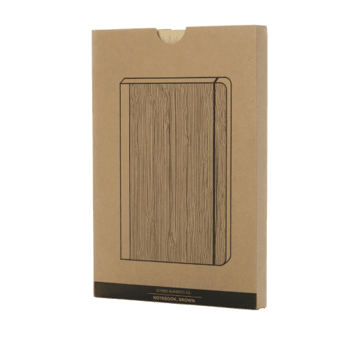 An image to show the gift box that the Bamboo A5 Notebook comes in