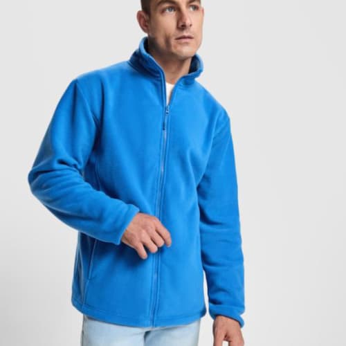 Logo printed lifestyle ROLY Artic Men's Full Zip Fleece Jacket
