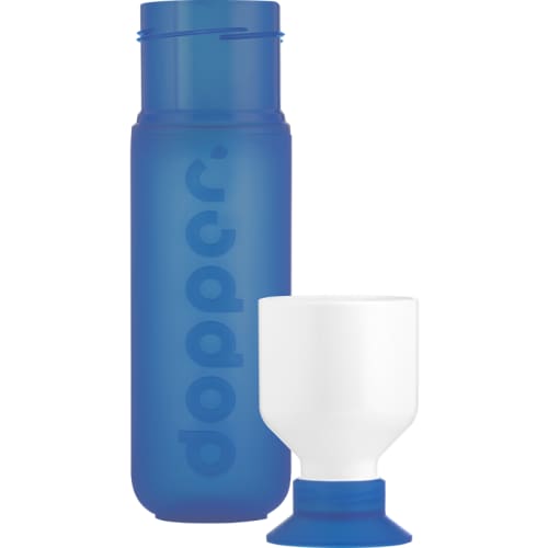 Our Original 450ml Dopper Bottle with the lid removed from Total Merchandise