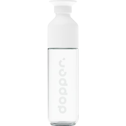 Custom Branded 400ml Glass Dopper Bottle with a design from Total Merchandise