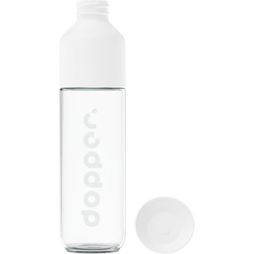 Logo Branded 400ml Glass Dopper Bottle with a design from Total Merchandise