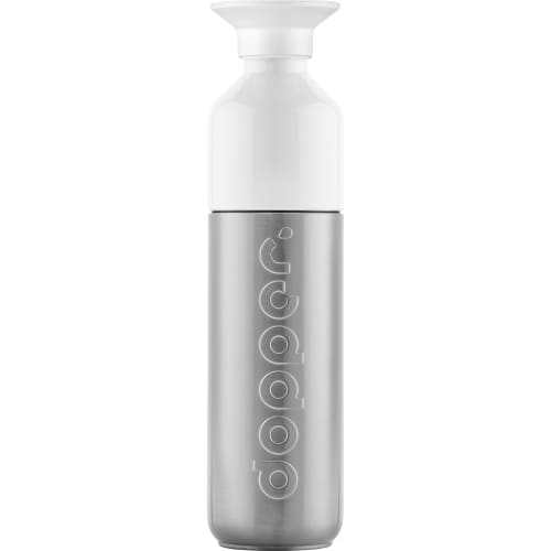 Custom branded 490ml Stainless Steel Dopper Bottle with a design from Total Merchandise