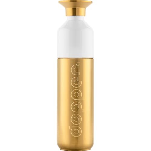 Custom printed 490ml Stainless steel Dopper Bottle with a design from Total Merchandise