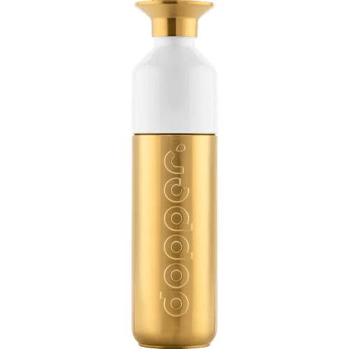 Custom printed 490ml Stainless steel Dopper Bottle with a design from Total Merchandise