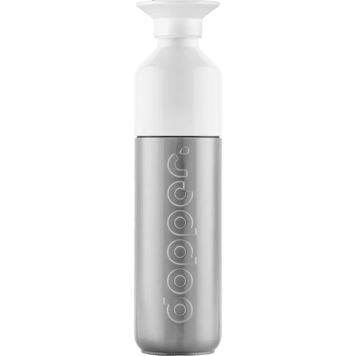 Custom branded 490ml Stainless Steel Dopper Bottle with a design from Total Merchandise