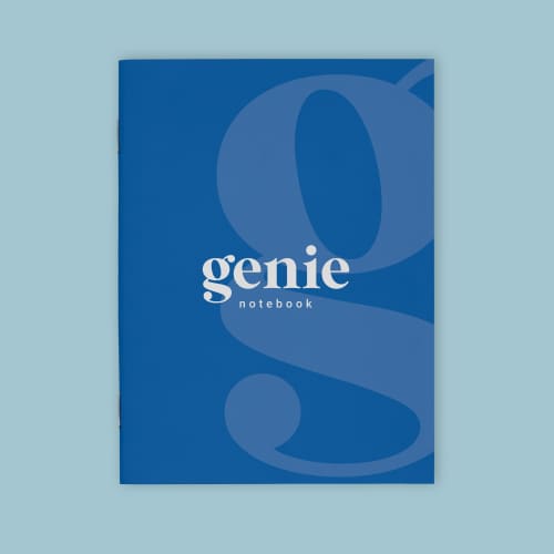 A6 Saddle Stitched Notebook