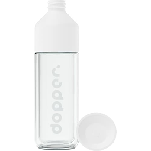 Logo printed 450ml Insulated Glass Dopper Bottle with a design from Total Merchandise