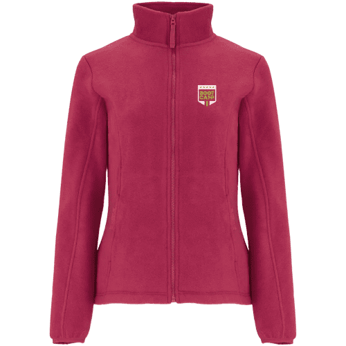 Customisable ROLY Artic Women's Full Zip Fleece Jacket in Rossette from Total Merchandise