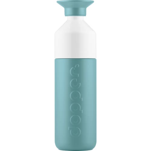 Branded 580ml Coloured Stainless Steel Insulated Bottle in Bottlenose Blue from Total Merchandise