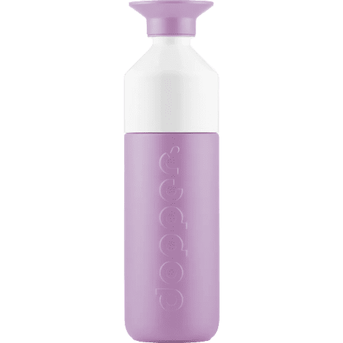 Printed 580ml Coloured Stainless Steel Insulated Bottle in Throwback Lilac from Total Merchandise