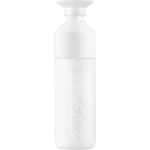 Personalisable 580ml Coloured Stainless Steel Insulated Bottle in Wavy White from Total Merchandise