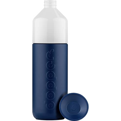 Custom Printed 1L Coloured Stainless Steel Insulated Bottle in Breaker Blue from Total Merchandise