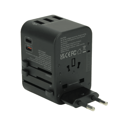 An image to show all the plug types this adapter has