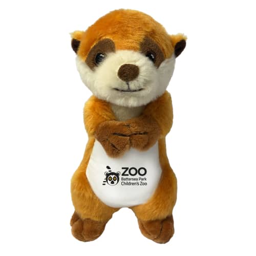 Custom Branded 5" Meerkat Soft Toy Printed with Your Logo by Total Merchandise