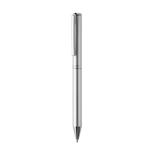Custom Branded Swiss Peak Cedar RCS Recycled Aluminum Pen in Silver from Total Merchandise