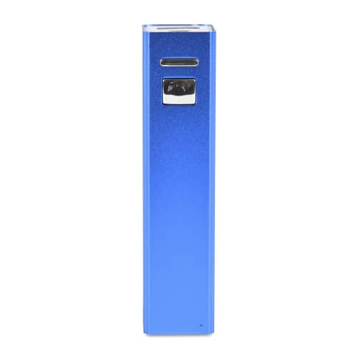 Customisable USB-C 2200mAh Power Bank in Blue branded with your logo from Total Merchandise