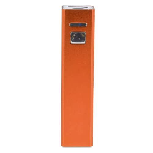 Promotional USB-C 2200mAh Power Bank in Amber branded with your logo from Total Merchandise