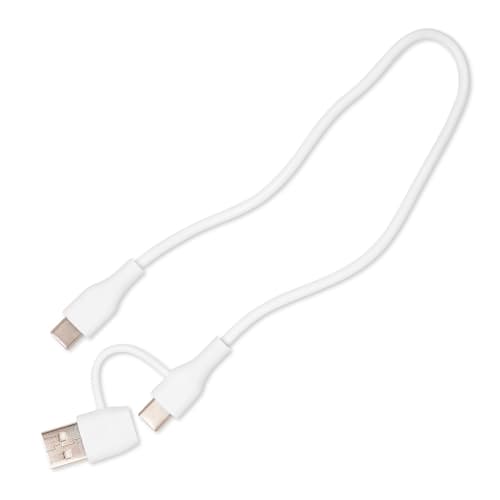 Supplied with a type-C/USB to type-C cable