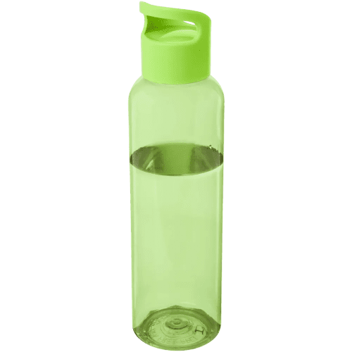 Custom Branded Sky 650ml Recycled Plastic Water Bottle in Green from Total Merchandise