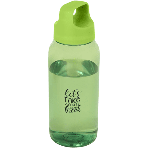 Customisable Bebo 500ml Recycled Plastic Water Bottle in Green from Total Merchandise