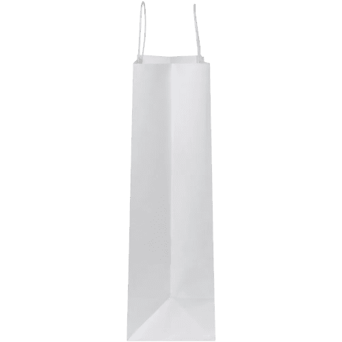 XXL White Kraft Paper Bags with Twisted Handles