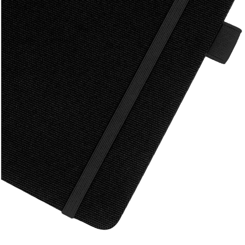 An image of the elastic closure that comes with the Honua A5 Recycled Paper Notebook with Rpet Cover