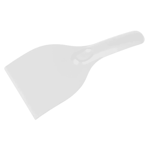 Branded Eco Arctic Ice Scraper in Transparent White printed with your logo from Total Merchandise